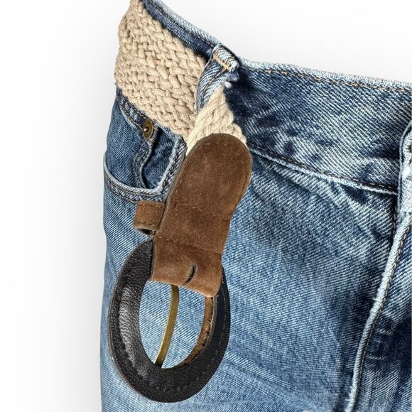 Vintage Women’s Brown Woven Belt - Picture 4 of 6